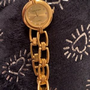 Vintage 1990's Joan Rivers Gold Link Watch